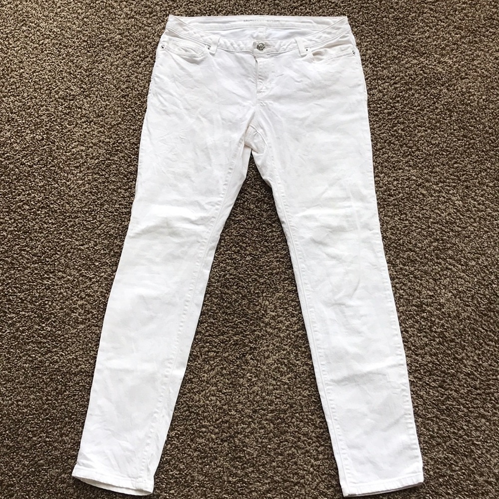 Micheal Kors White Skinny Jeans 👖